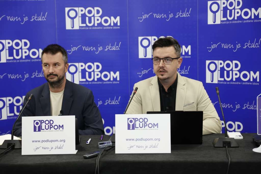 Koalicija 'Pod lupom' zabilježila 161 teže kršenje izbornih pravila
